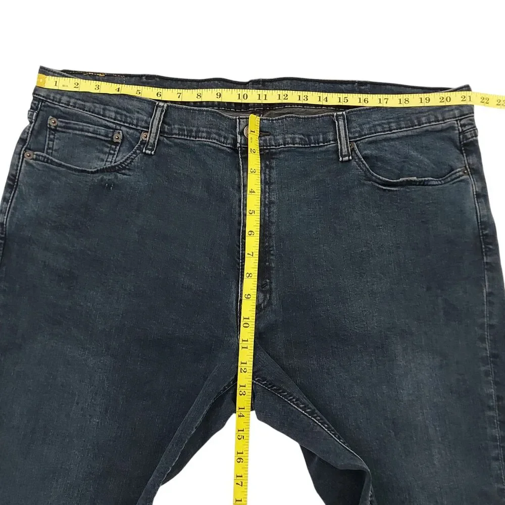 Levi's 541 Jeans Mens 42x31 Blue Straight Leg Stretch Work Comfort Durable Denim